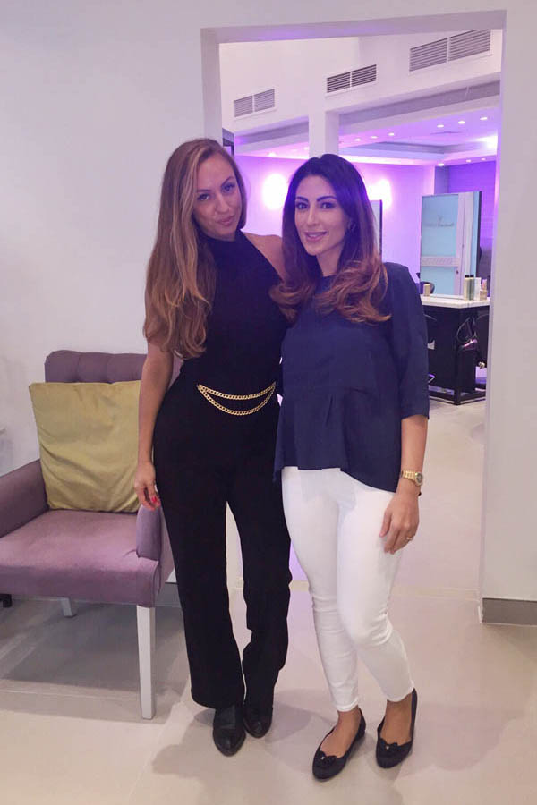 LA Celebrity Hairstylist Jennifer Yepez and founder of Purple Patchouli, Mariam Abdulrahim